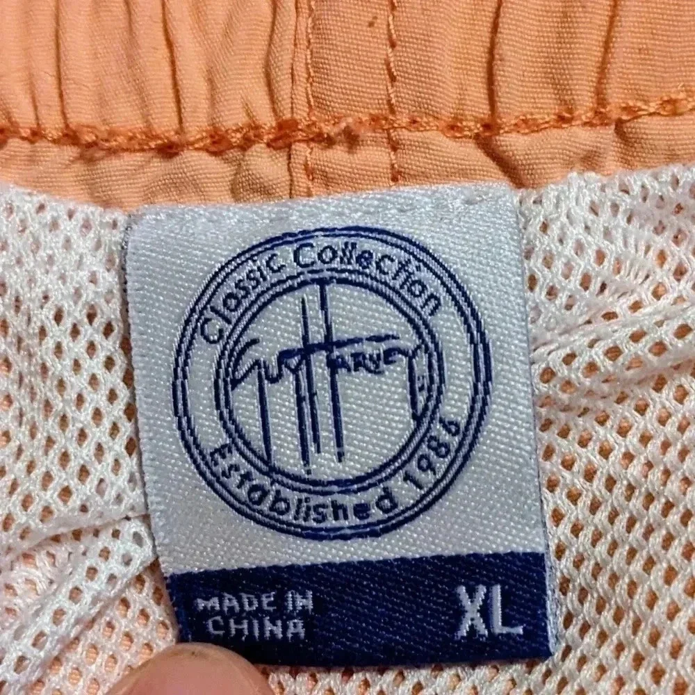 Guy Harvey Classic Collection Swim Trunks Cayman Islands Peach XL‎